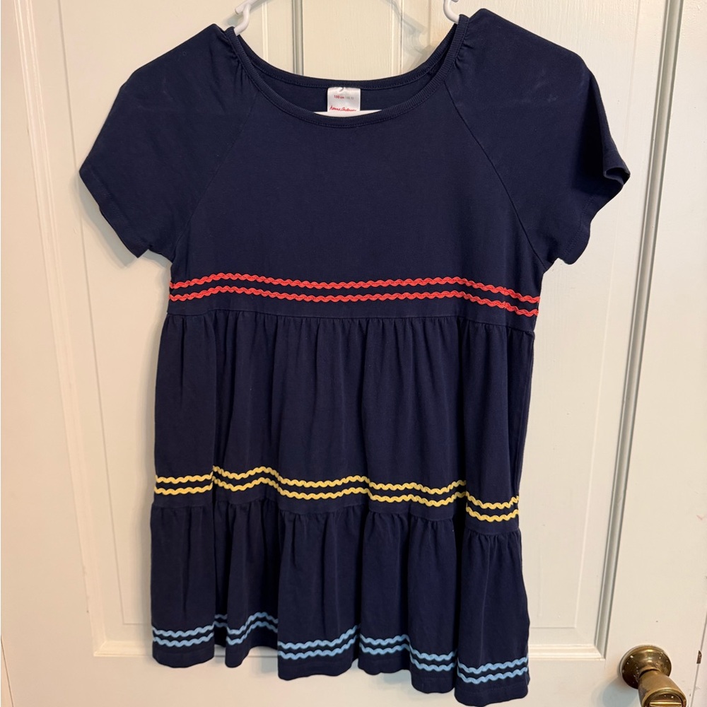 Hanna Andersson Navy Girls Knit Top